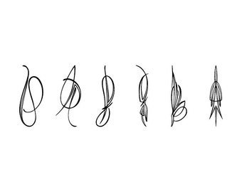 Pinstriping - Download Digital Clipart Silhouette Vector Files