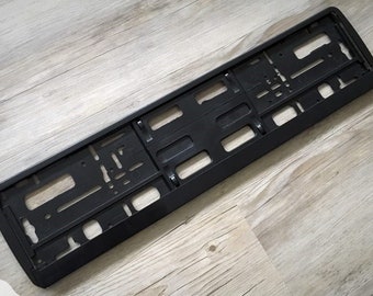 Euro Number Plate Surrounds / plate holder