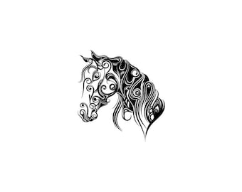 Horse - Download Digital Clipart Silhouette Vector Files