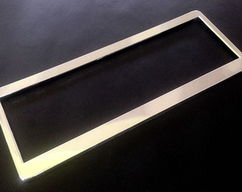 Chrome Number Plate Surrounds