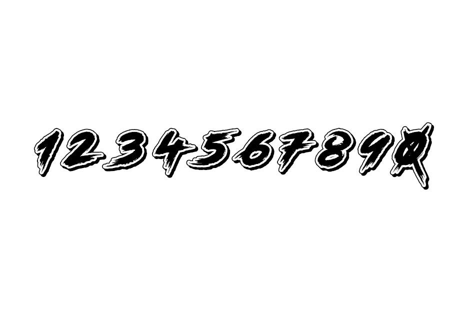 Download Racing Numbers - Download Digital Clipart Silhouette ...