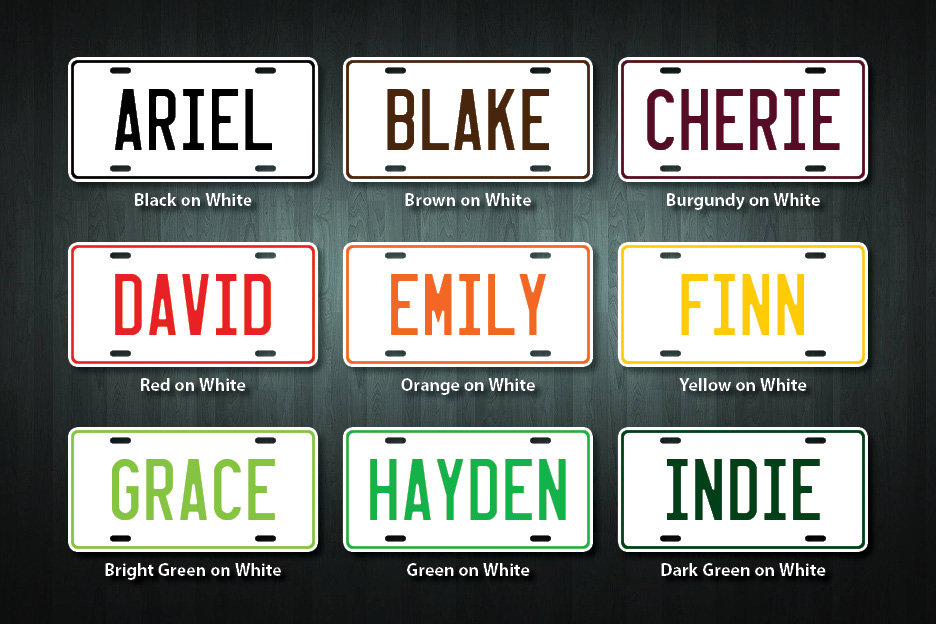 Custom EBIKE License Plate choose Your Text Color Size Etsy Canada