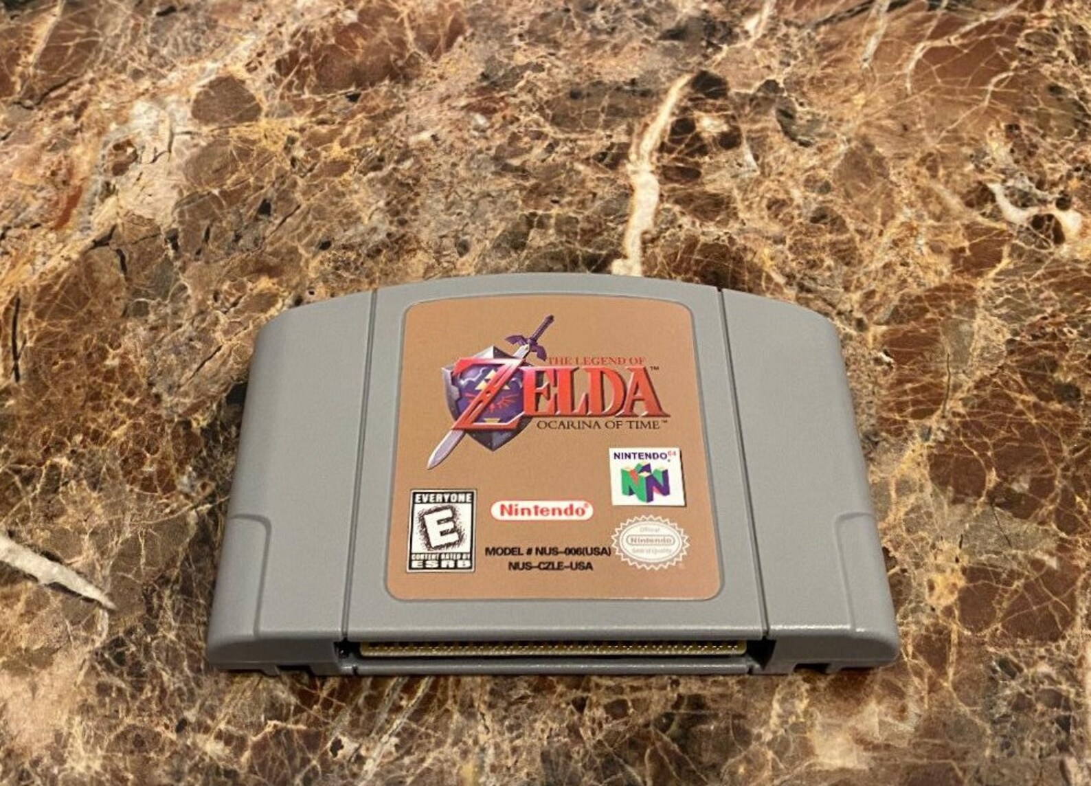The Legend of Zelda Ocarina of Time 64 N64 Nintendo Game Cartridge Etsy