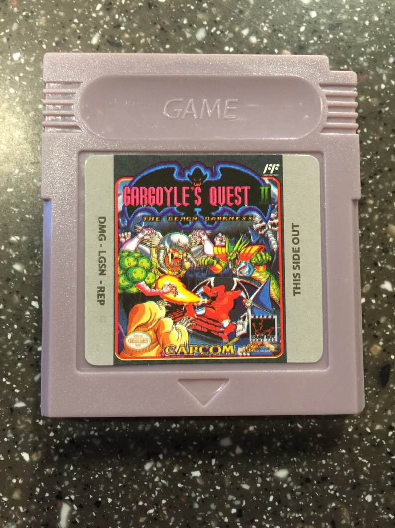 Gargoyle/'s Quest II 2 Gameboy Color Advance GBA Game wCase