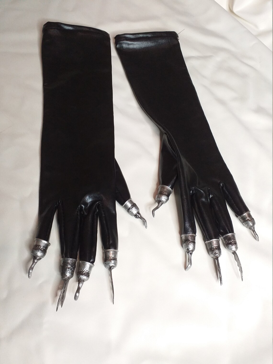 Catwoman from Batman returns cosplay gloves with claws Etsy