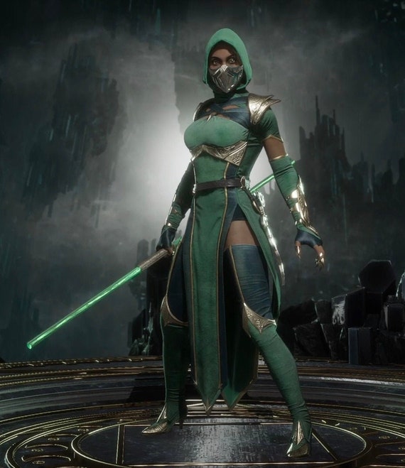 Jade cosplay costume MK11 | Etsy