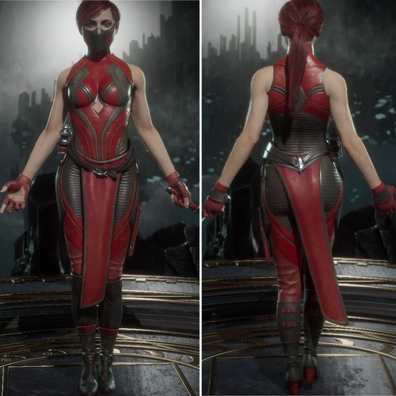 Skarlet from MK11 cosplay costumemade to order | Etsy
