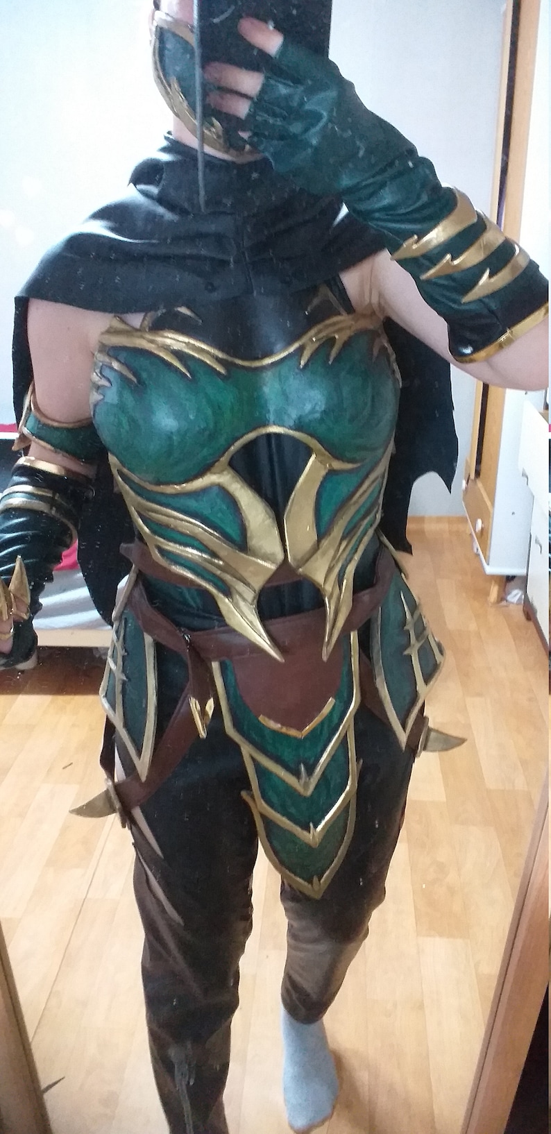 New Jade from Mortal Kombat 11 cosplay costume made to order Etsy