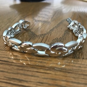 Sterling Silver Link Bracelet 7”