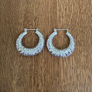 Sterling Silver Hoop Earrings