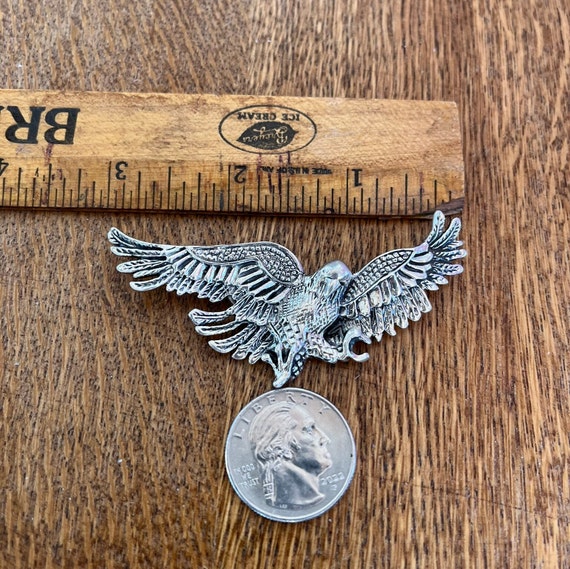 Sterling Silver Eagle Pendant - image 3