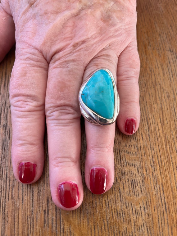 Barse Sterling Silver and Turquoise Ring