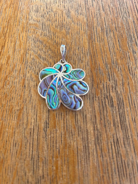 Sajen Sterling Silver and Abalone Pendant
