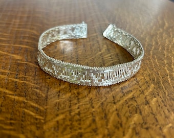 Milor Sterling Silver Mesh Link Bracelet, 8”