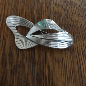Sterling Silver Modernist Brooch, Germany