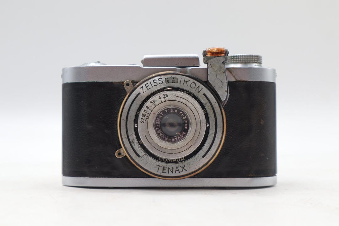 Zeiss Ikon Tenax I 1938 WWII Era Film Camera 24 X 24 Mm Very Rare ...