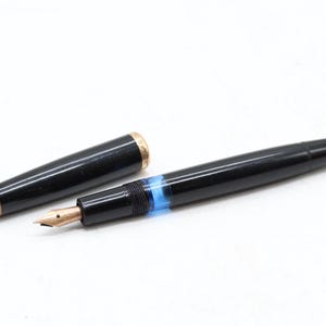 Penna stilografica vintage Mont Blanc 342 14c pennino oro 585 anni '50
