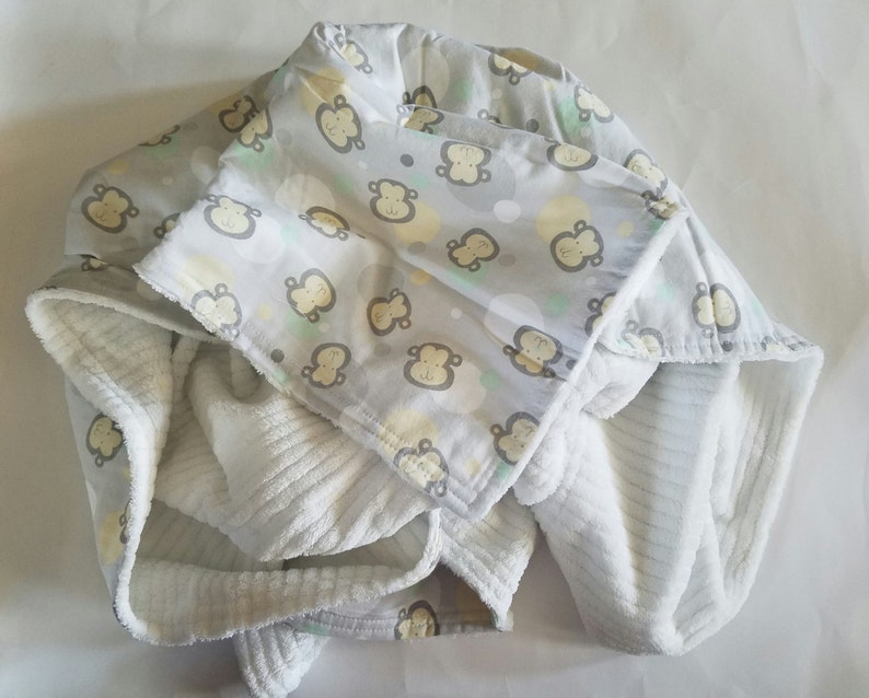 Monkey Blanket Monkey Bedding Toddler Blanket Newborn | Etsy