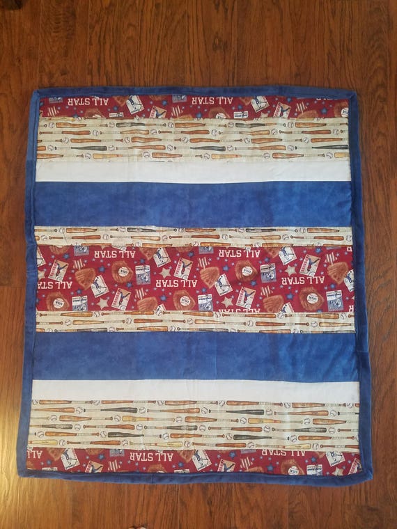 Vintage Baseball Crib Bedding Baseball Nursery Blanket Etsy