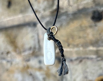 Colgante de porcelana "love"