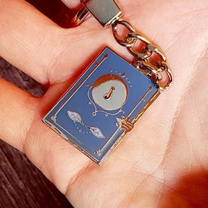 Personalised Bookish Keychain