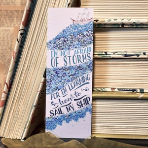 Little Women Book Quote Bookmark for Books - Literary Gifts for Book Lovers, Bookish Bookmarks, Book Quote Bookmark, Louisa May Alcott Gift