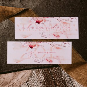 Personalised Custom Name Bookmark for Books image 4