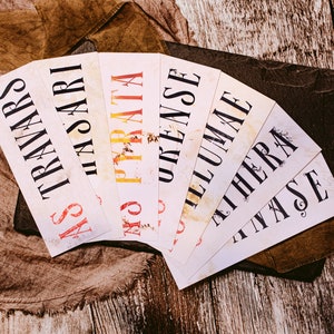 SECONDS A Darker Shade of Magic Bookish Bookmarks for Books
