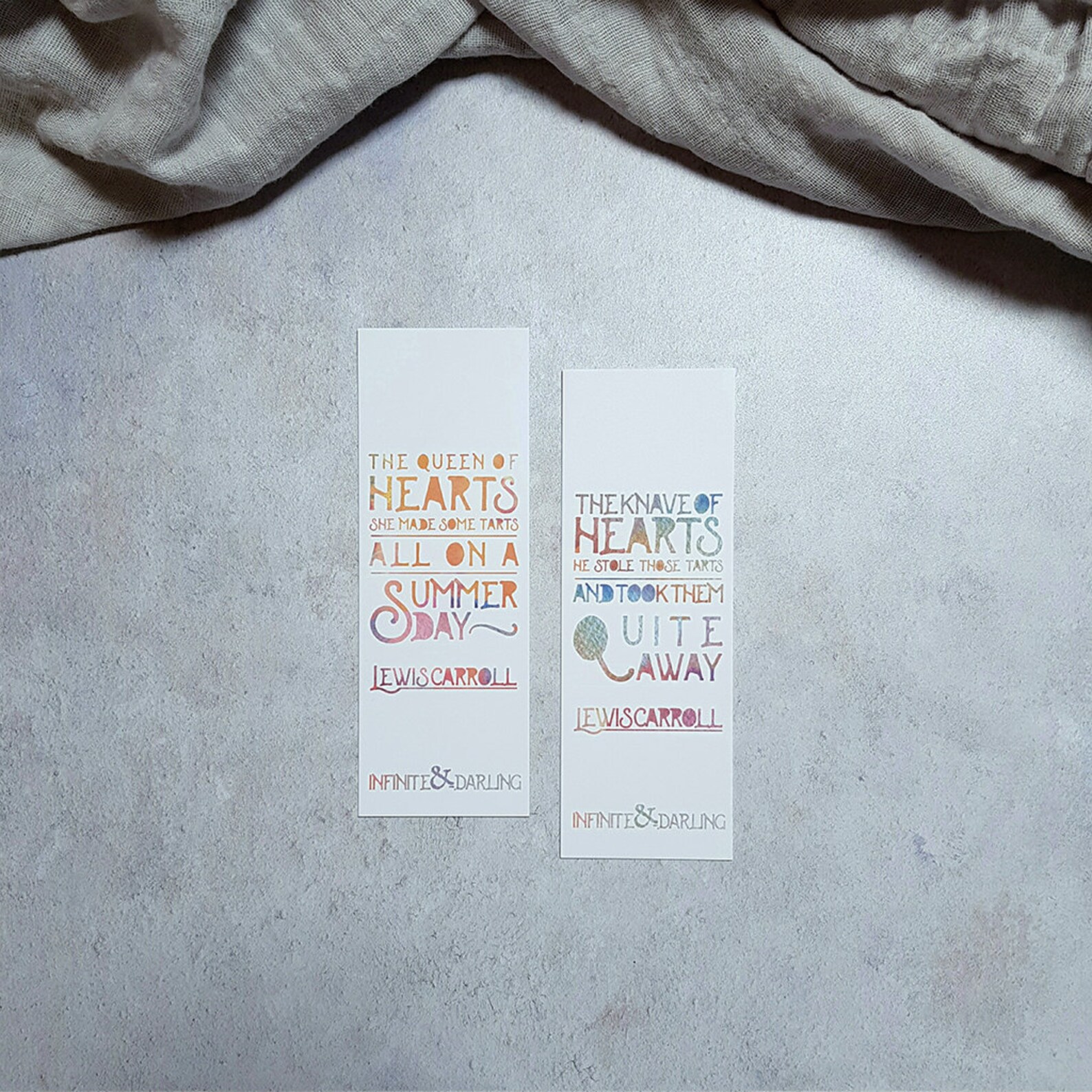 The White Rabbit Bookmarks for Books - Alice in Wonderland Quotes ...