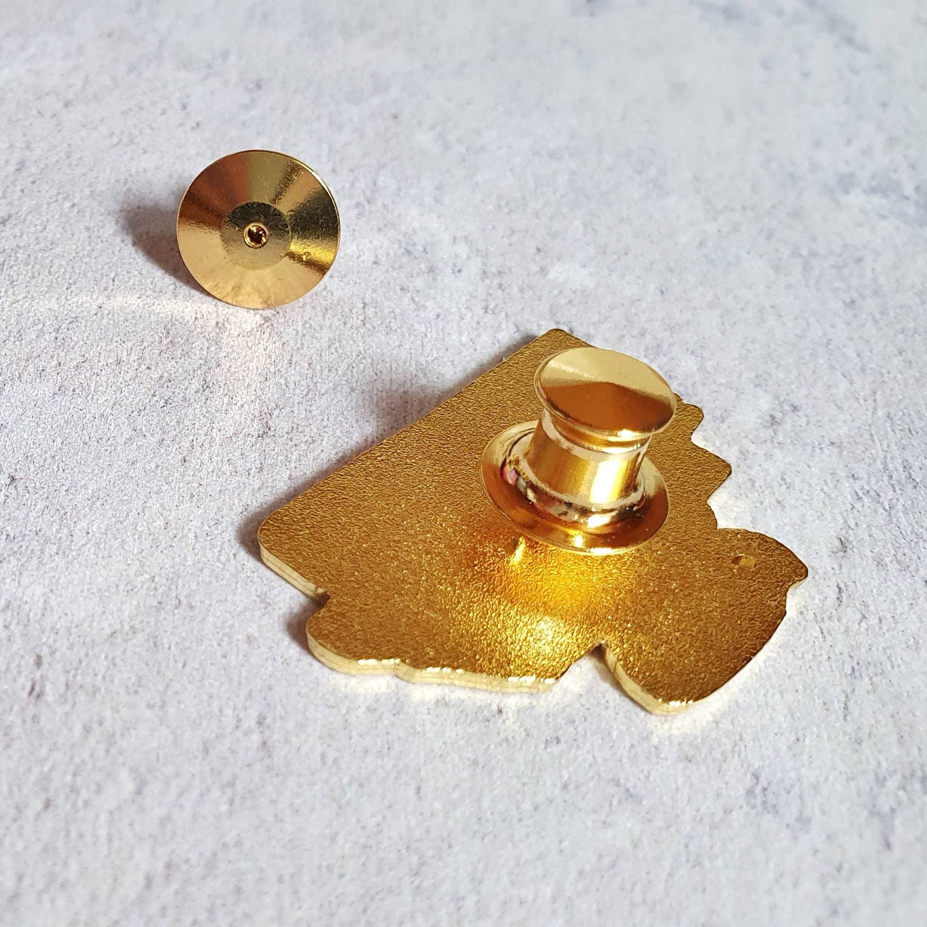 Enamel Pin Secure Locking Pin Backs Enamel Pin Safety Etsy Ireland