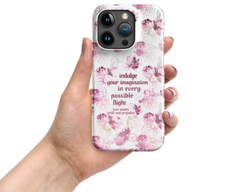 Jane Austen Pride and Prejudice SNAP iPhone® Case - 12 Pro, 12 Pro Max, 13 mini, 13, 13 Pro, 13 Pro Max, 14, 14 Plus, 14 Pro, 14 Pro Max