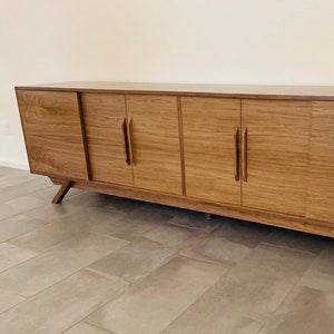 96&quot; Bespoke Statement Credenza - 6 Doors - Customize to Your Unique Style