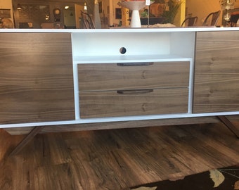 72&quot; Bespoke Media Console - 2 Doors, 2 Drawers - Two Toned