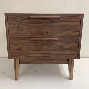 24" Pair of Mid Century Bedroom Nightstands, Side Tables - Customize to Your Unique Style