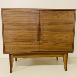 36 Mid Century Bathroom Vanity Cabinet Single Sink, 2 Door, No Drawer Customize to Your Unique Style For New Home Build or Remodel image 4