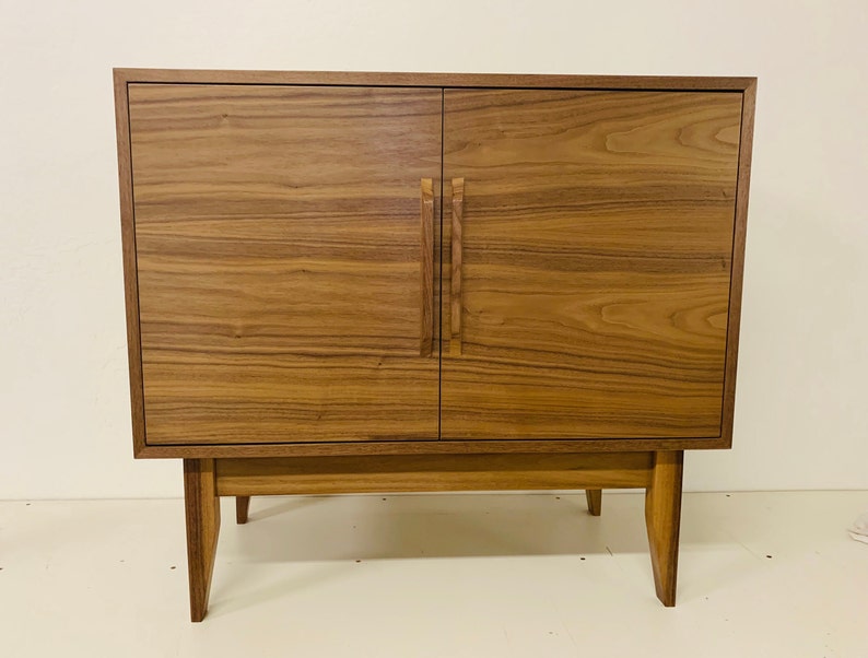 36 Mid Century Bathroom Vanity Cabinet Single Sink, 2 Door, No Drawer Customize to Your Unique Style For New Home Build or Remodel image 4