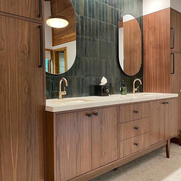 84 Inch Bathroom Vanity - Etsy