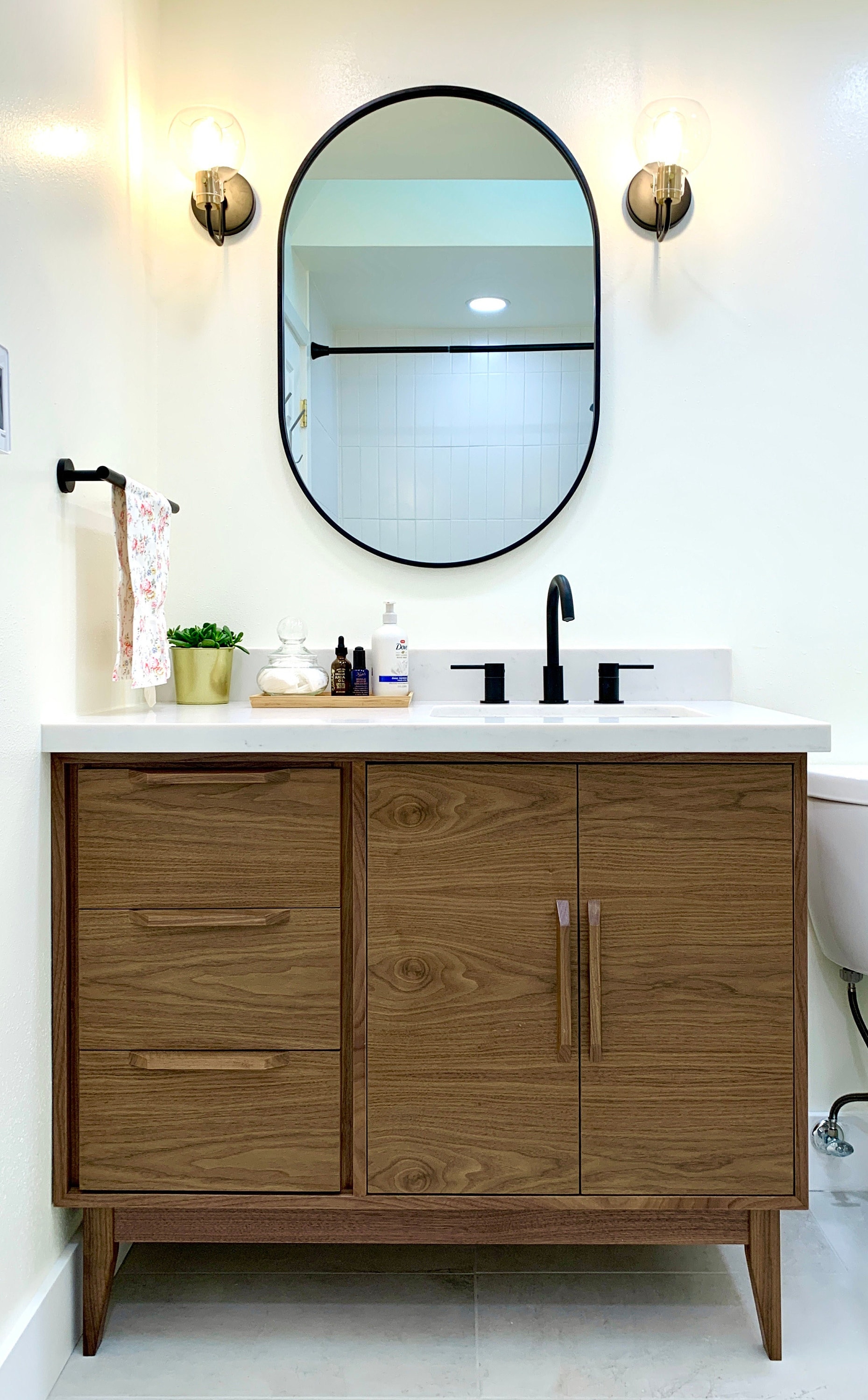 Mid Century Modern Bathroom Vanity