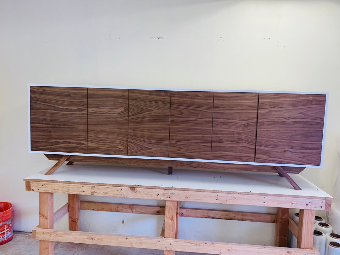 96 Mid Century Style TV / Buffet / Liquor Etsy