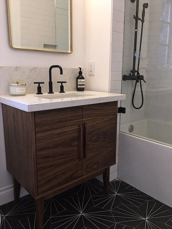 Free Mid Century Style 30 Bathroom Vanity Free Mid Century Style 30, 30 Inch Vanity Cabinet
