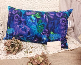 John C floral fabric pillow.