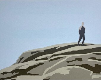 Jacob on Haytor