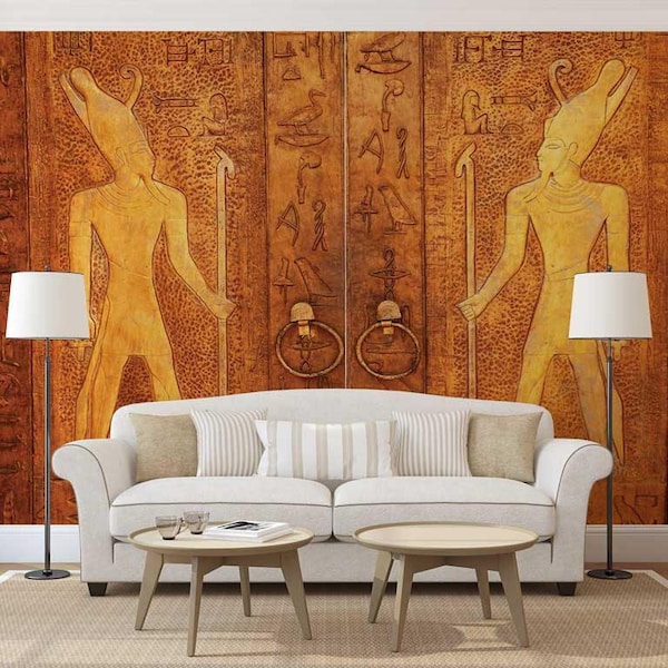 Egyptian Wall Decal Etsy