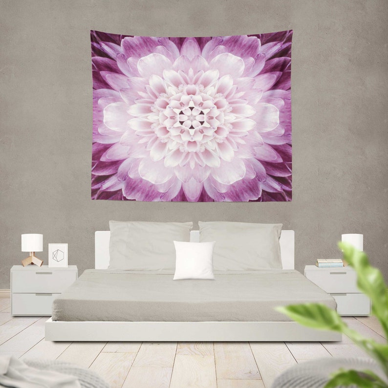 Boho Mandala Wall Decal Bohemian Bedroom Wall Decor Bohemian Wall Mural Mandala Wallpaper
