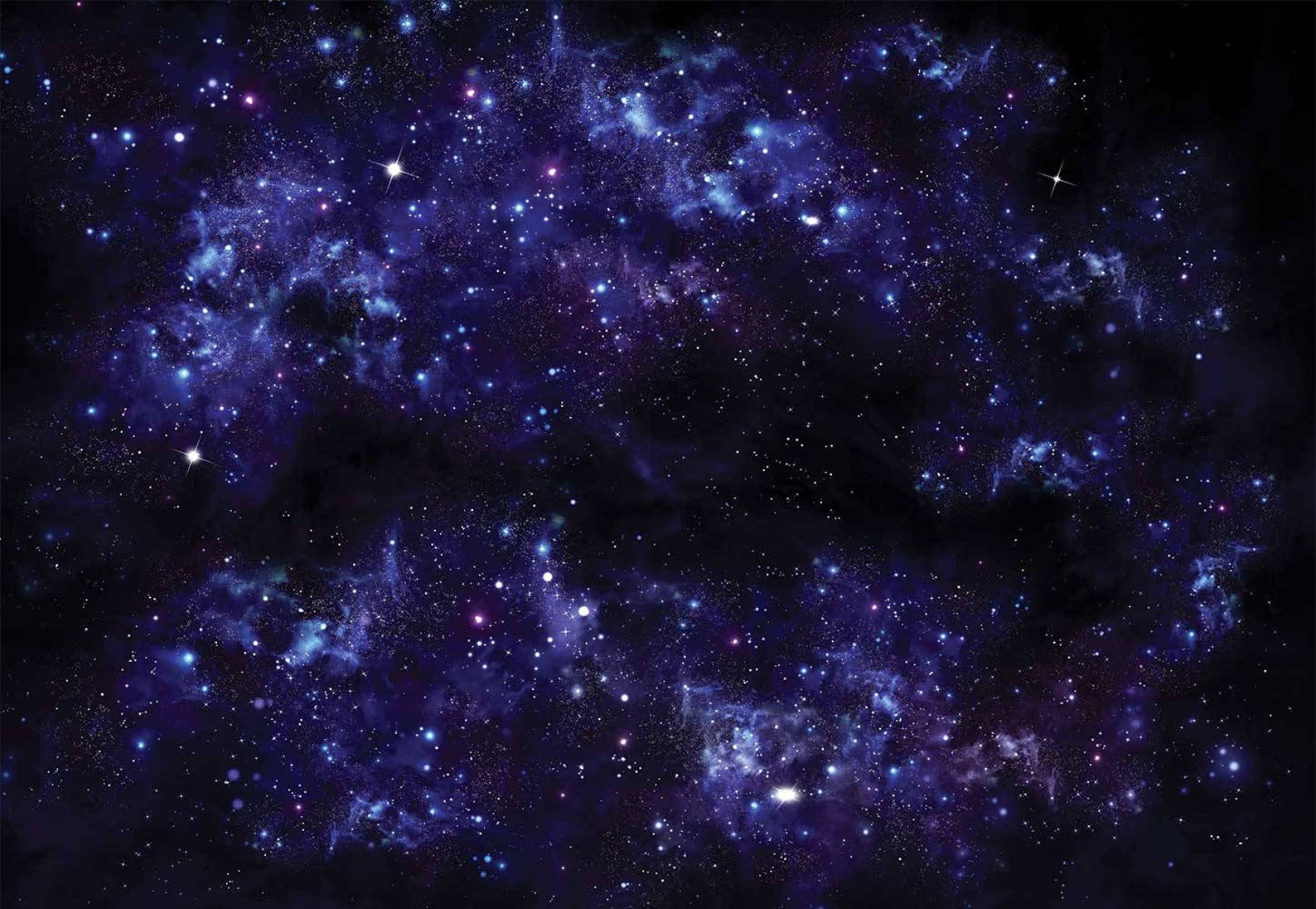 Wall Mural of the Galaxy Wall Mural of Sky Stars Wall Mural Etsy