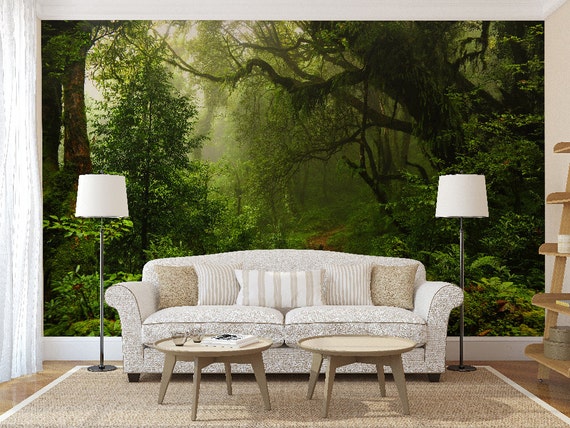Enchanted Forest Wall Mural Self Adhesive Photo Mural