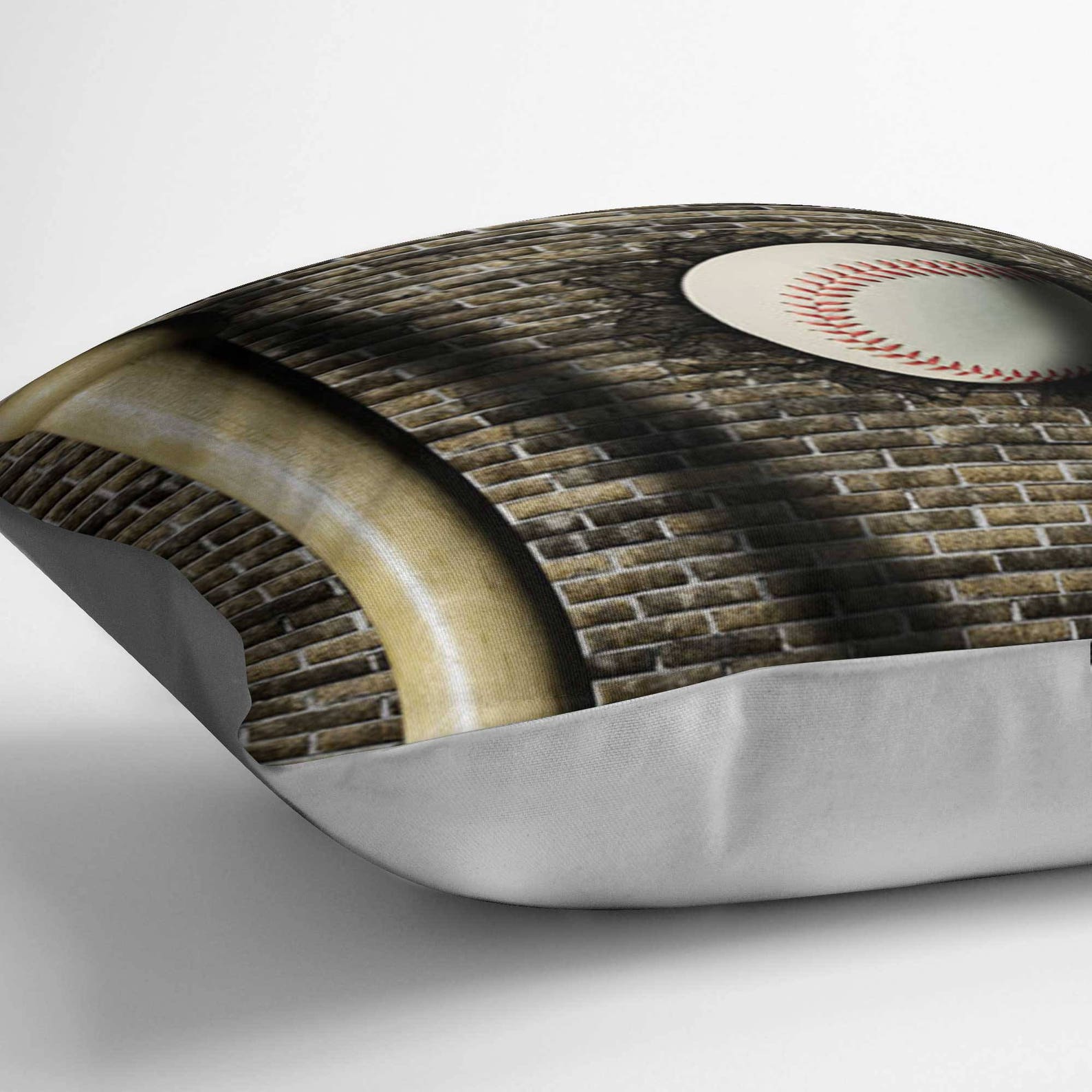 BASEBALL WALL MURAL Brick Wall Wallpaper Peel and Stick Wall | Etsy