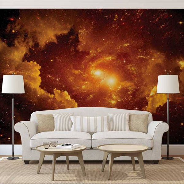 Galaxy Wall Decal Etsy