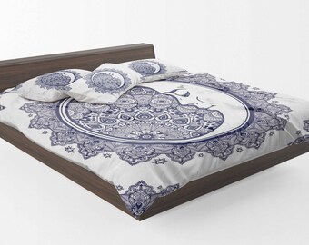 Boho Duvet Cover, Mandala Duvet Cover, Hippie Duvet Cover, Bohemian Duvet Cover, Mandala Bedding, Hippie Bedding, Bohemian Bedding,