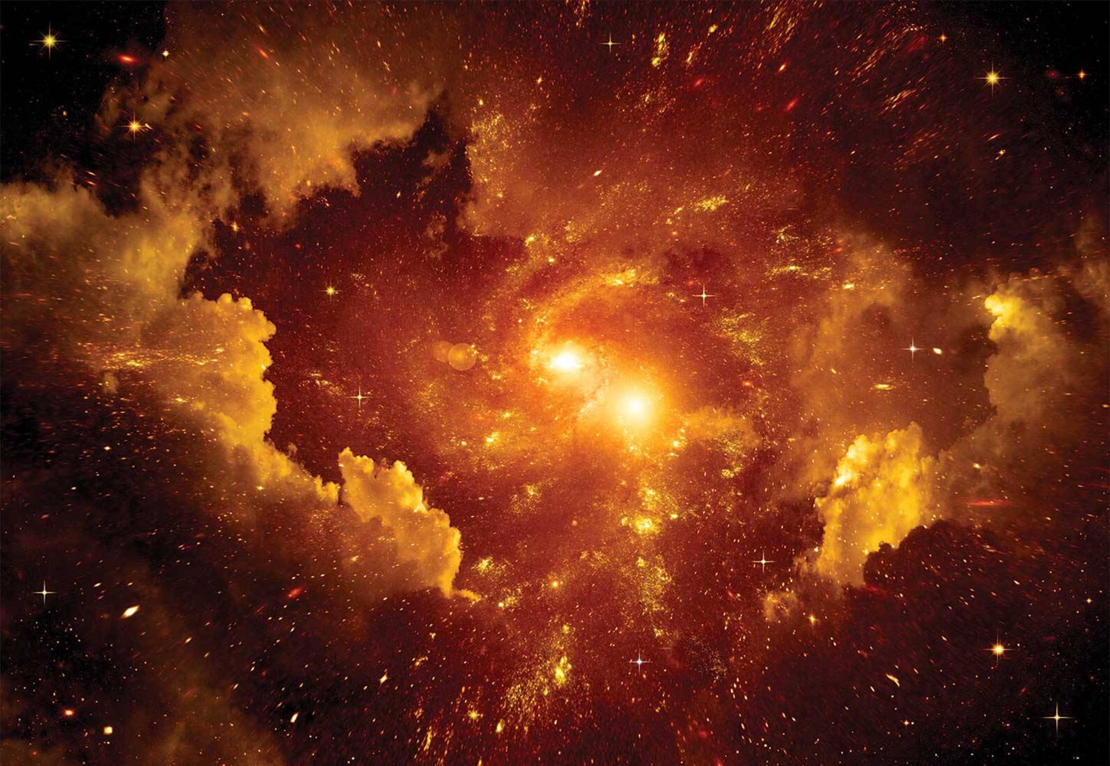 Wall Mural of the Galaxy Wall Mural Space Wall Mural Galaxy Etsy